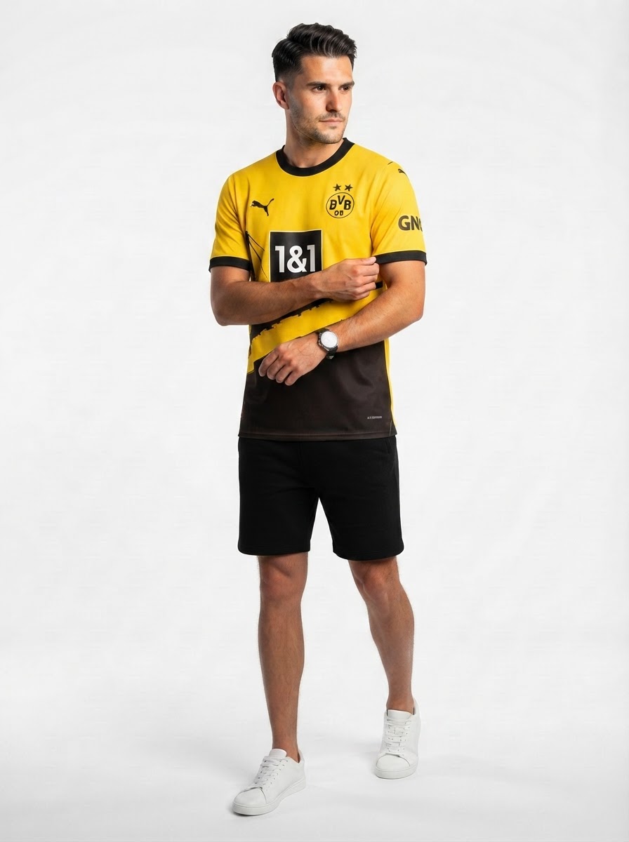 Borussia Dortmund 23/24 I Home Jersey - Player Version - Slim Fit