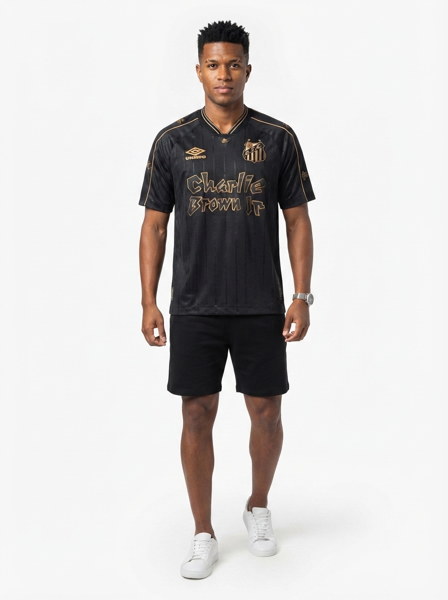 Santos Edição Especial Charlie Brown Jr Fan Version Men's 2024 / 2025