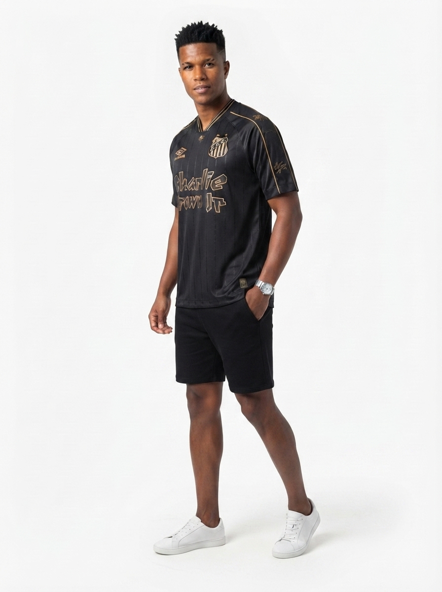 Santos Edição Especial Charlie Brown Jr Fan Version Men's 2024 / 2025