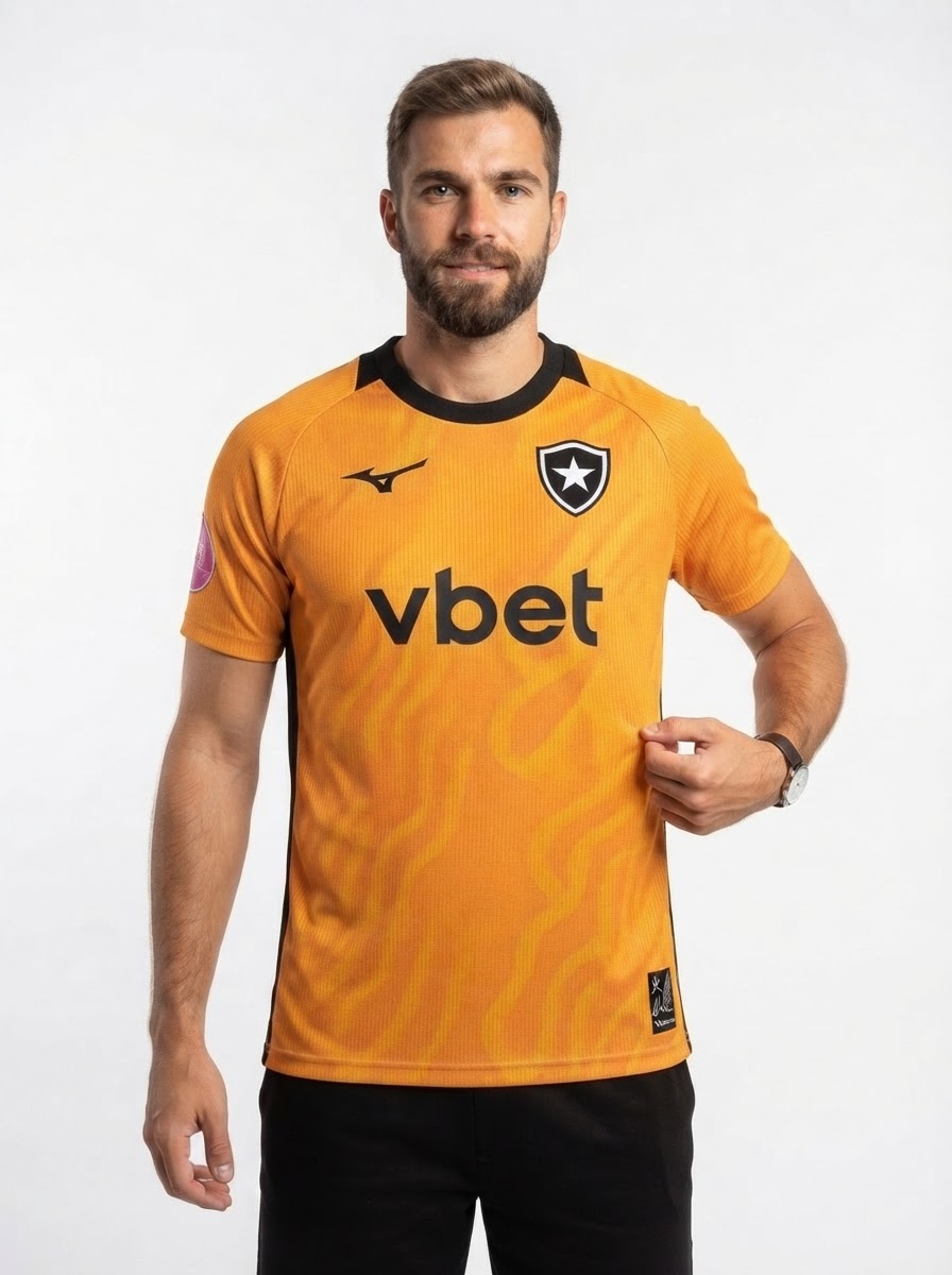 Camisa Botafogo Mizuno Goleiro Home 26/27