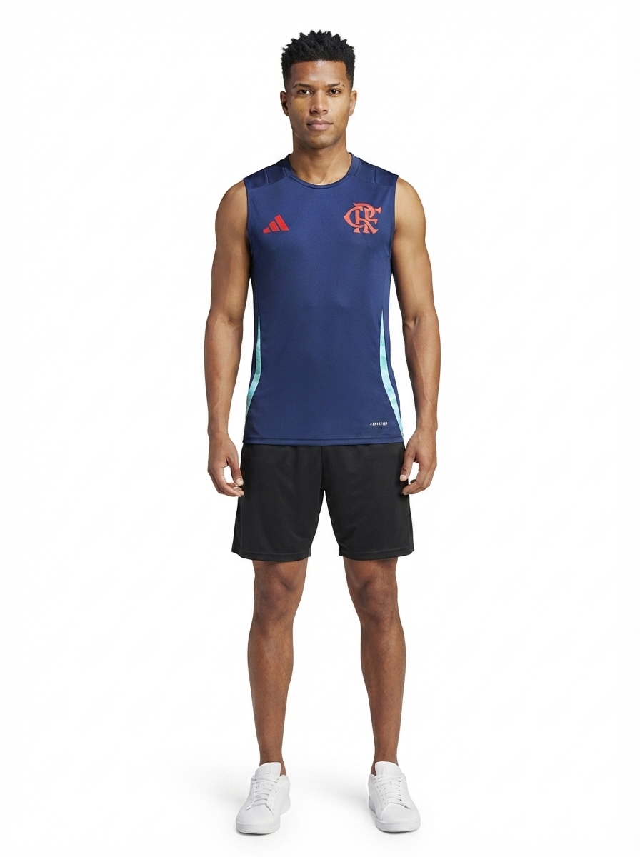 Flamengo Training 2025/26 Regata Azul - Fan Version