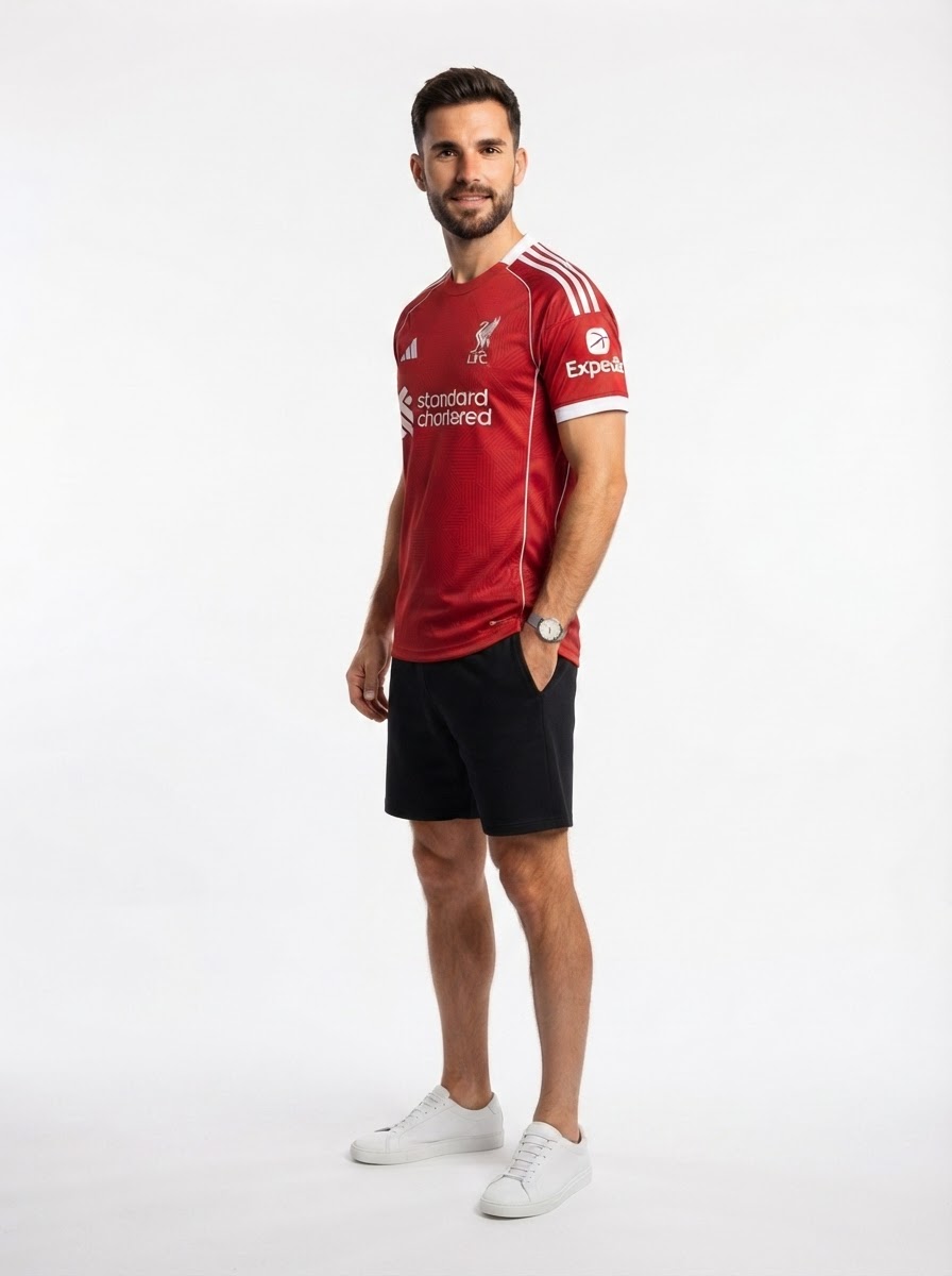Liverpool Virgil 4 Home Fan Jersey 2025/26