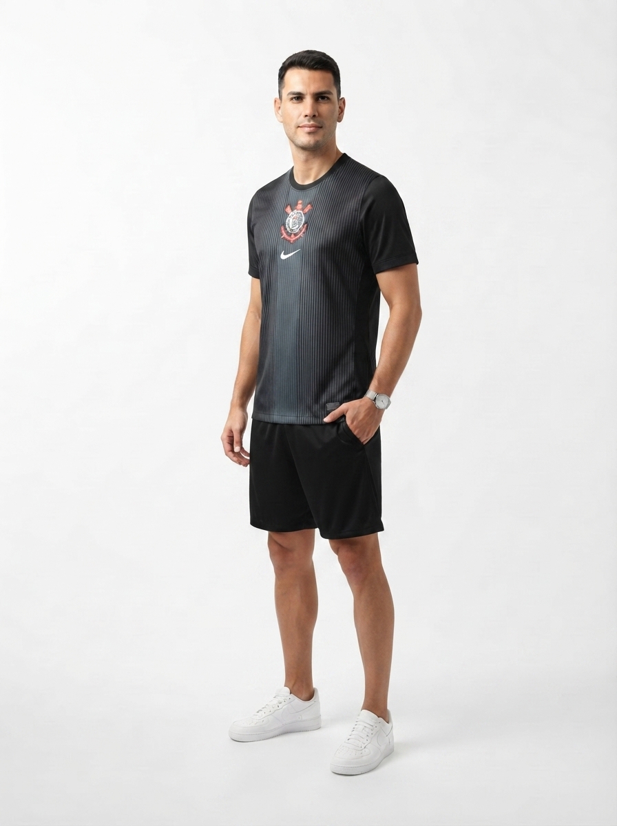 Corinthians 2025/26 Black goalkeeper Jersey