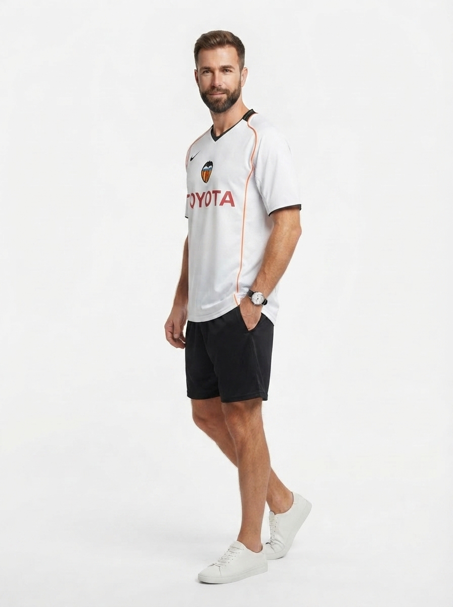 Valencia CF 2004/05 Home Retro Jersey