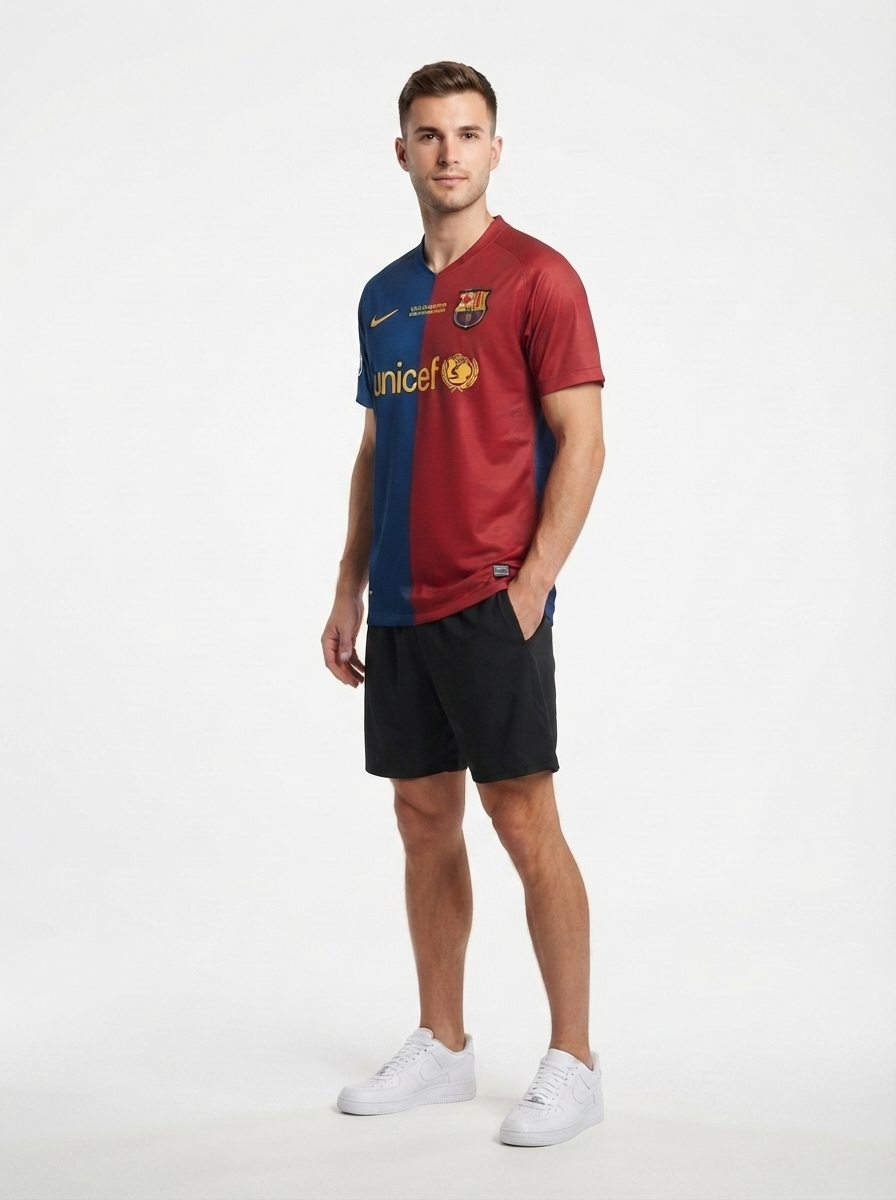 Barcelona 08/09 I Home Jersey - Retro Version