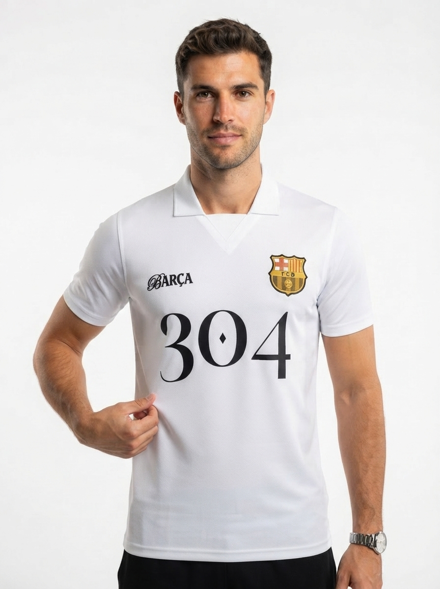 Barcelona 25/26 Special Edition Jersey - White - Player Version - Slim Fit