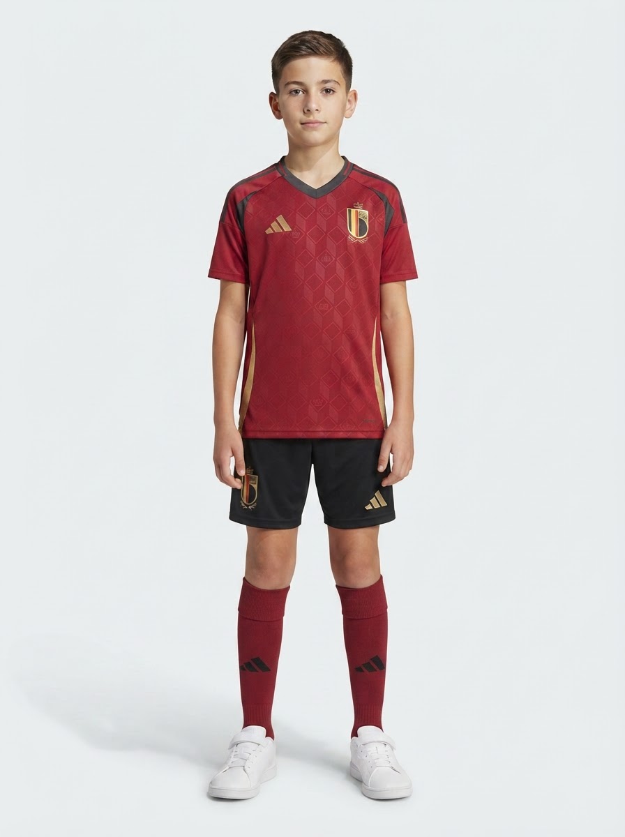 Kids KIT Belgium Away Jersey 2024/25