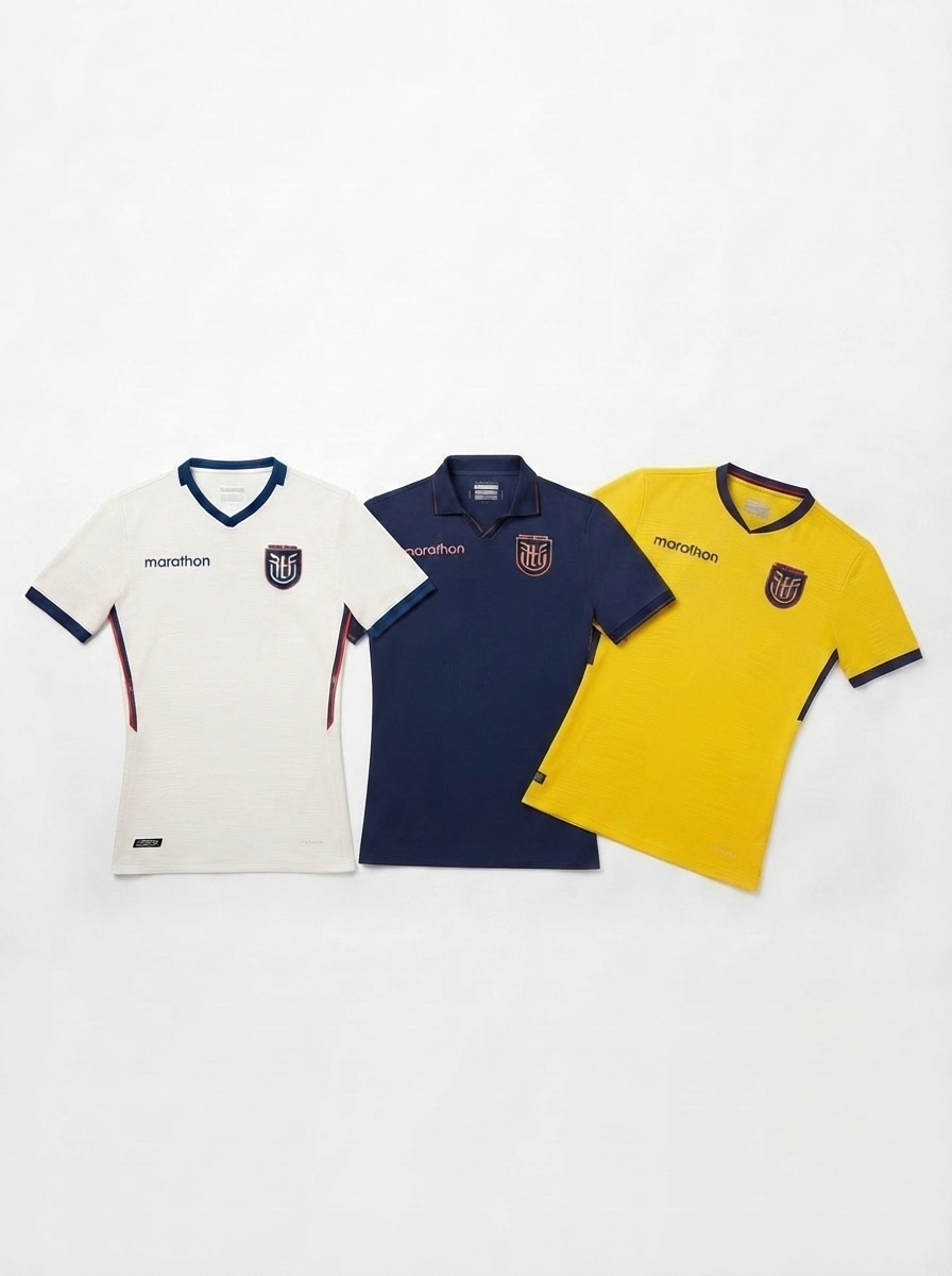 COMBO 3 Ecuador Local, Away, Third 2026/27