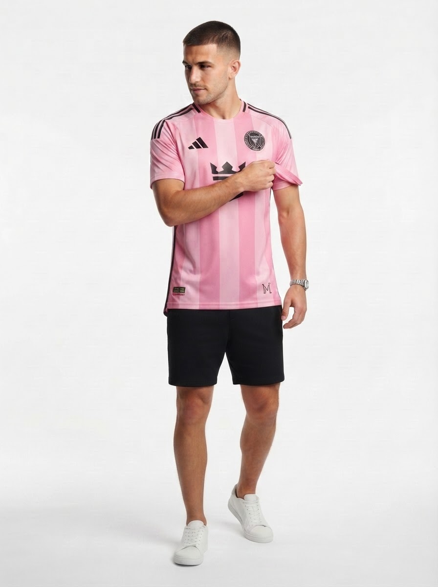 Inter Miami CF Home Authentic Player [Slim Fit] Player [Slim Fit] Player [Slim Fit] Player 2025/26 - Slim Fit