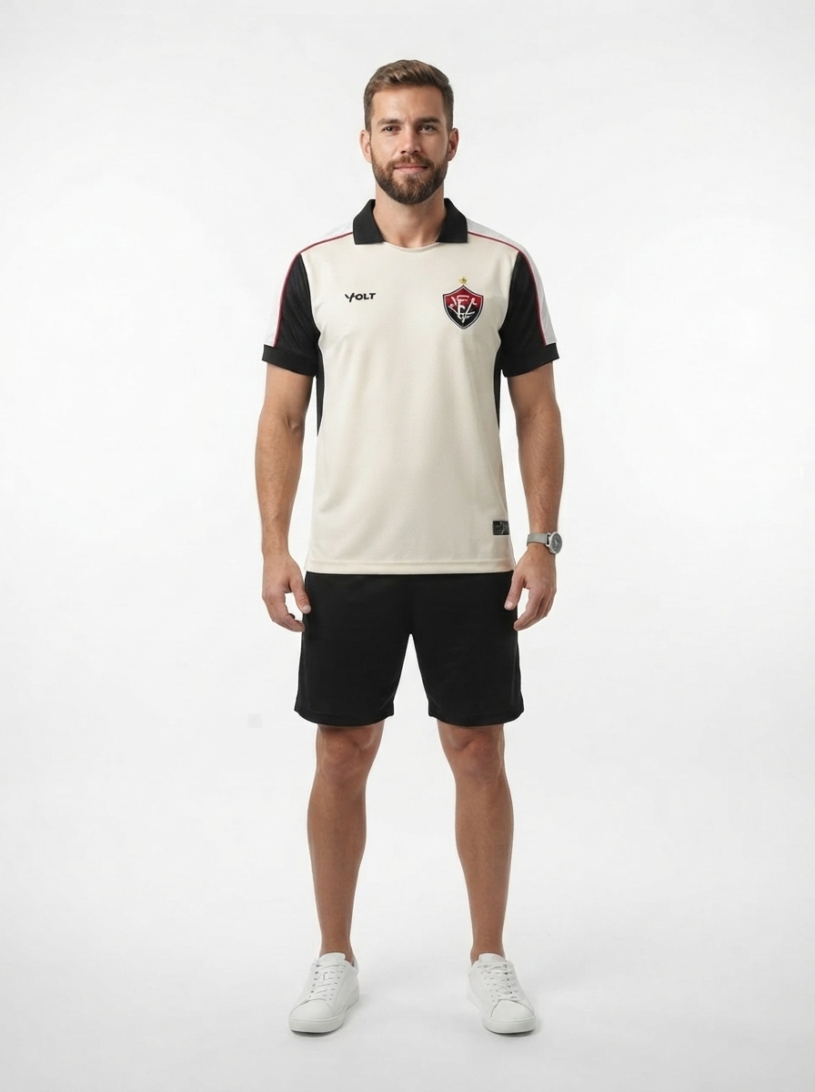 Vitoria 2025/26 Beige goalkeeper Jersey - Fan Version