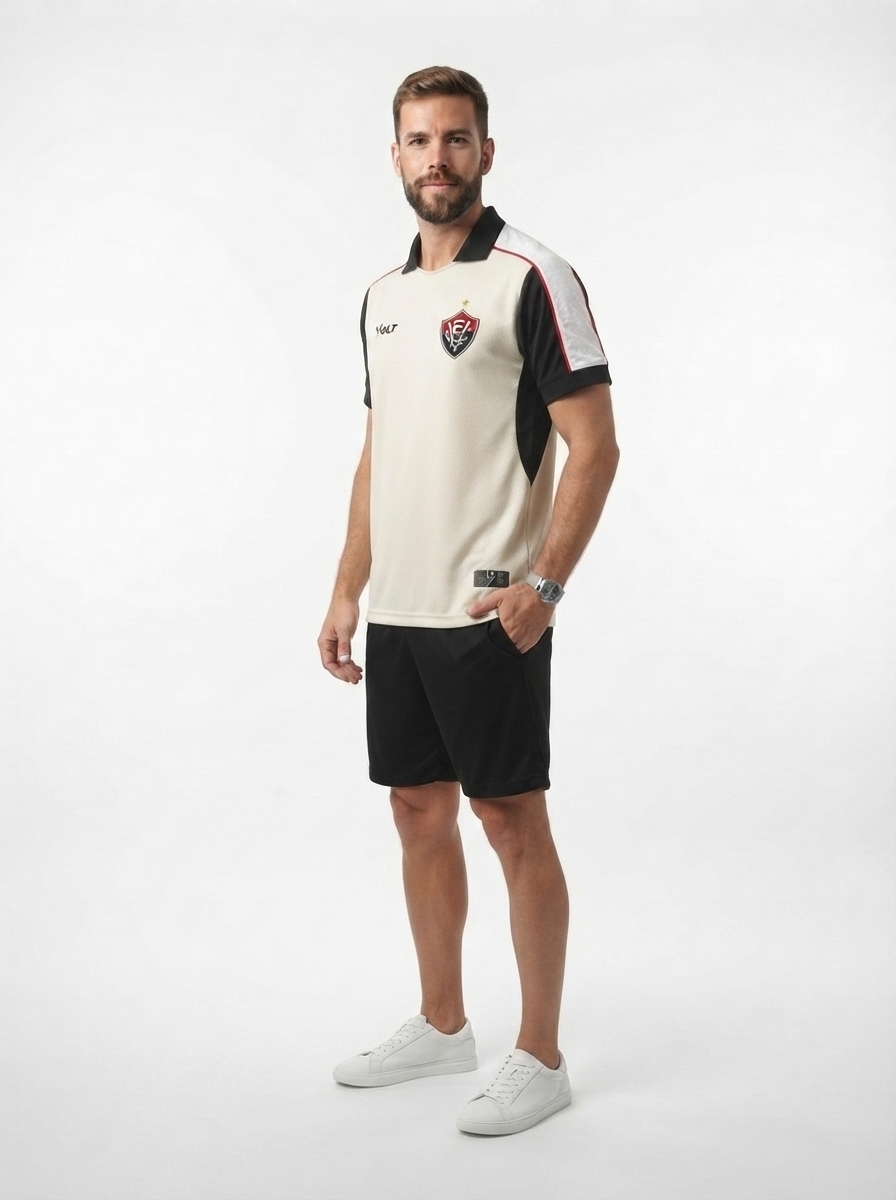 Vitoria 2025/26 Beige goalkeeper Jersey - Fan Version