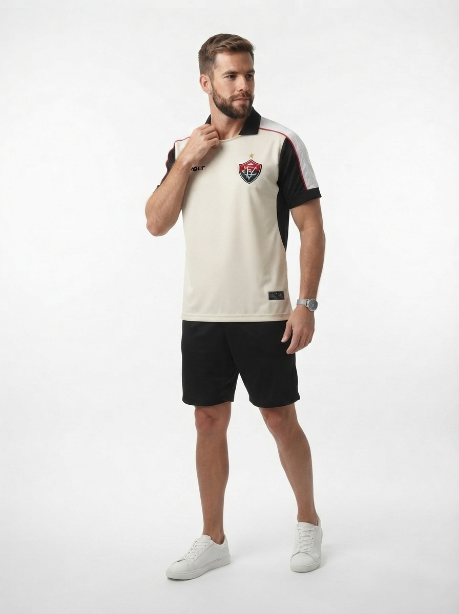 Vitoria 2025/26 Beige goalkeeper Jersey - Fan Version