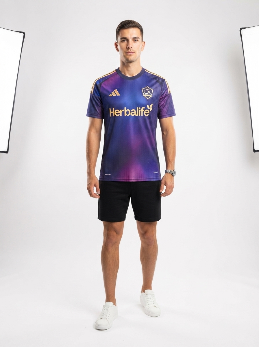 LA Galaxy Gabriel Pec 11 Away Fan Jersey 2025/26