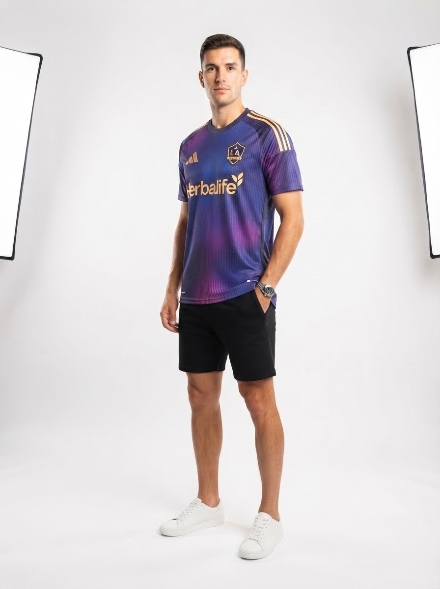LA Galaxy Gabriel Pec 11 Away Fan Jersey 2025/26