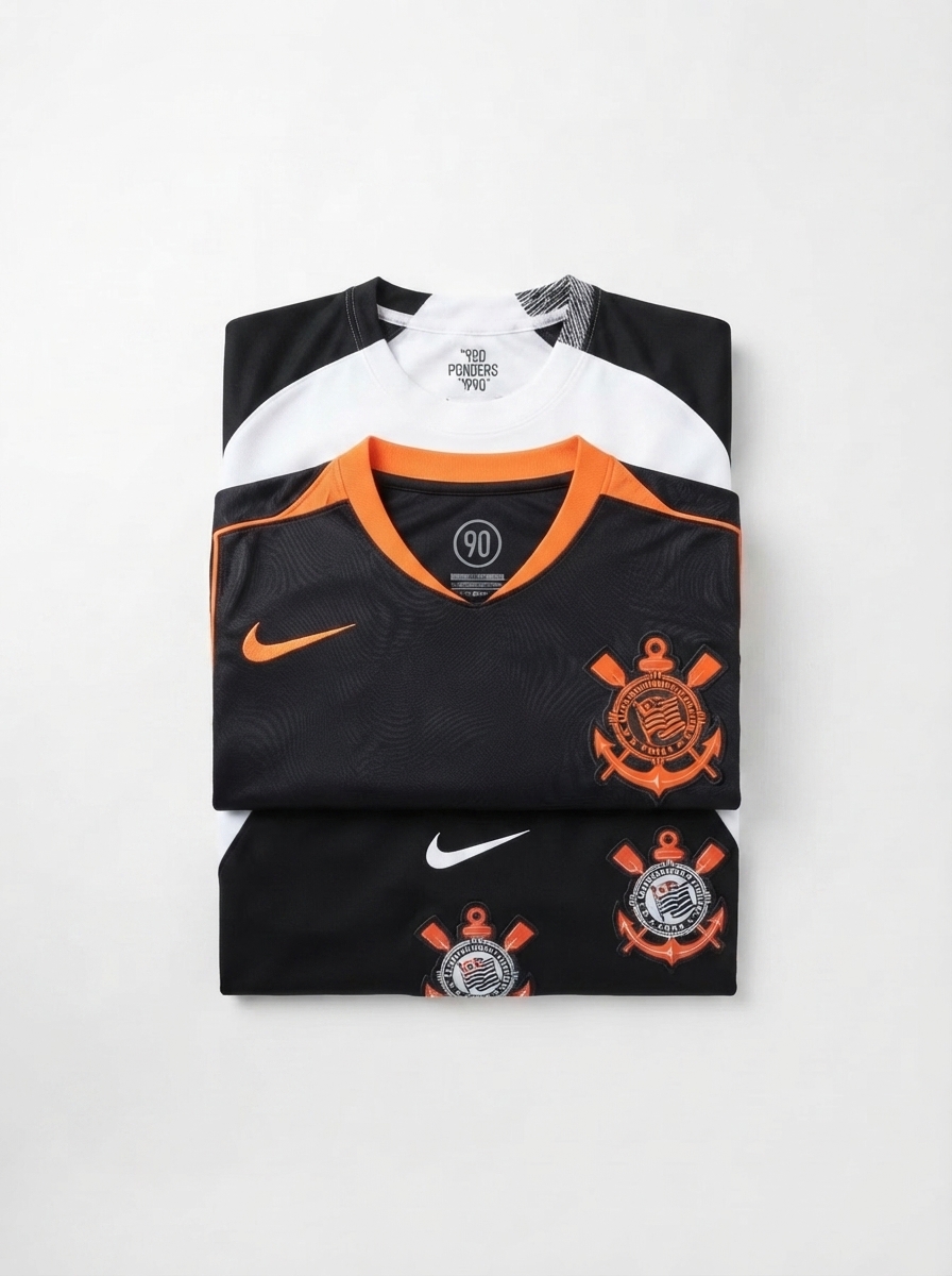 Corinthians Home, Away e Third 2025/26 - Kit 3 - Fan Version
