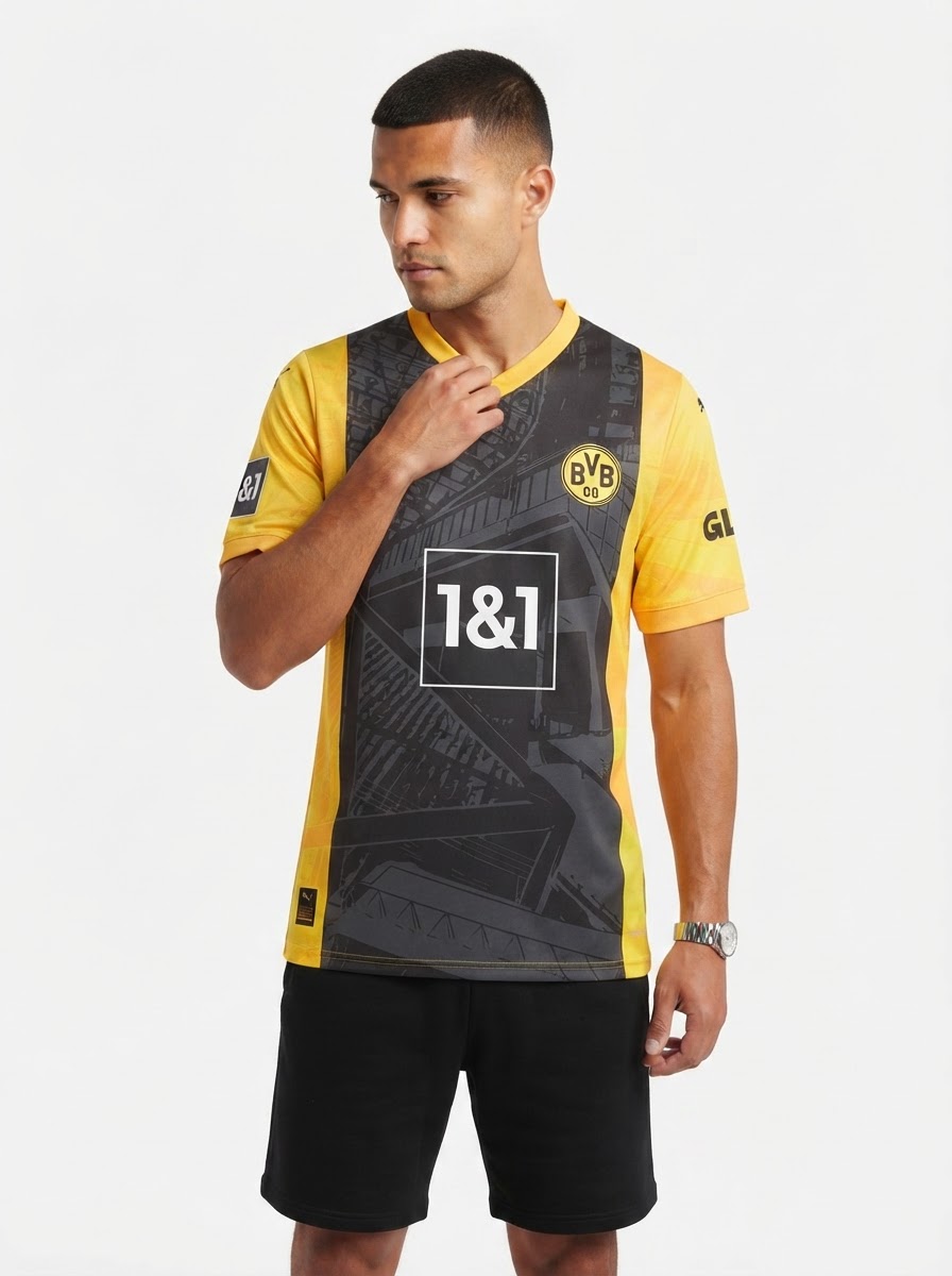 Borussia Dortmund 2024 Special Edition Anniversary Jersey - Fan Version