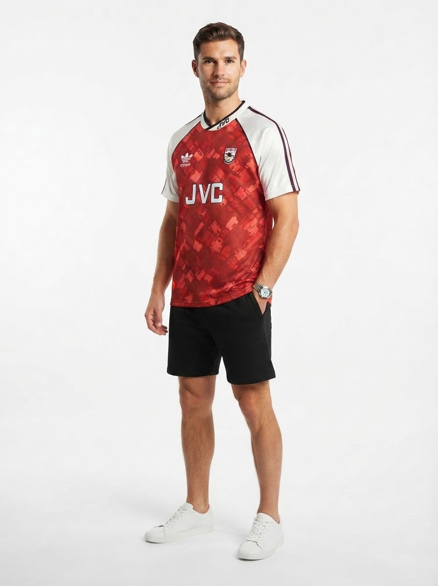 Arsenal 90/92 I Home Jersey - Retro Version