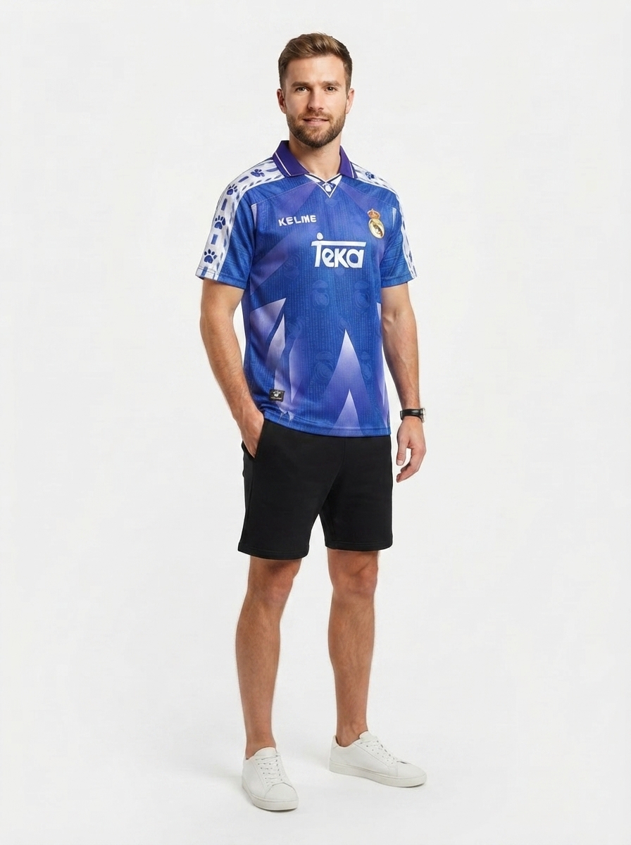 Real Madrid 96/97 II Away Jersey - Retro Version
