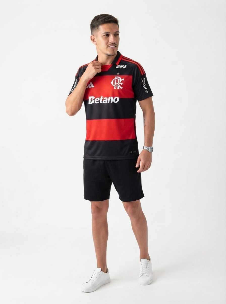 Flamengo 26/27 Home Jersey #DE ARRASCAETA - with Sponsors - Fan Version