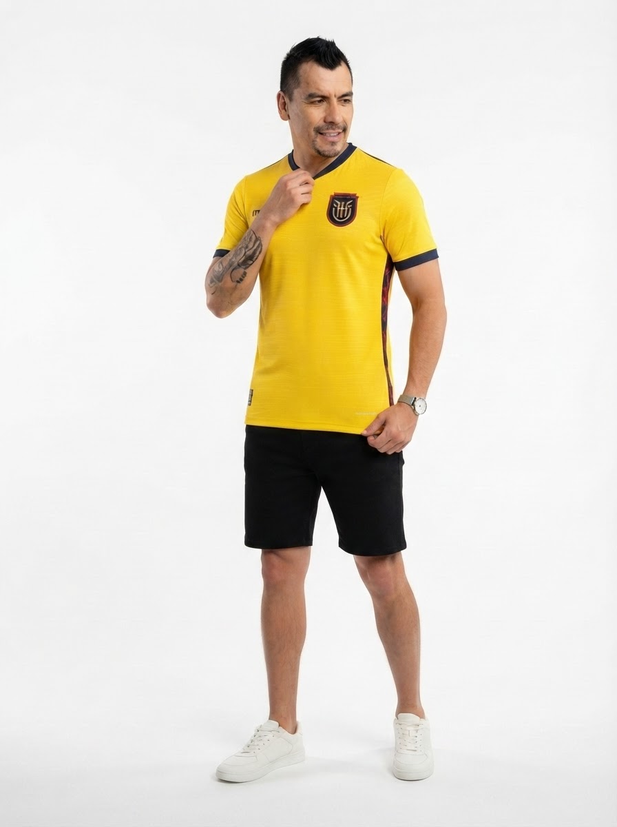Ecuador 2026 World Cup Home Jersey - Fan Version