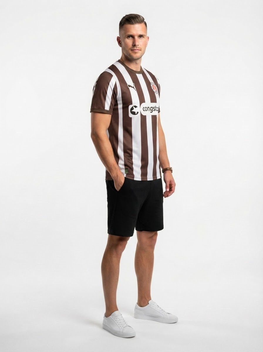 St. Pauli Home Fan Jersey 2025/26