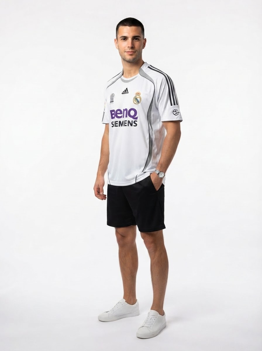 Real Madrid 06/07 I Home Jersey - Retro Version