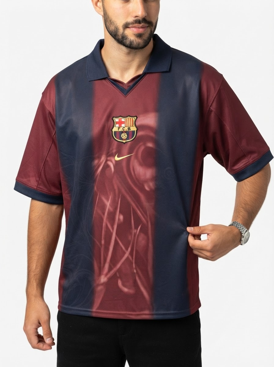 Travis Scott x FC Barcelona Retro 2000/01 Home