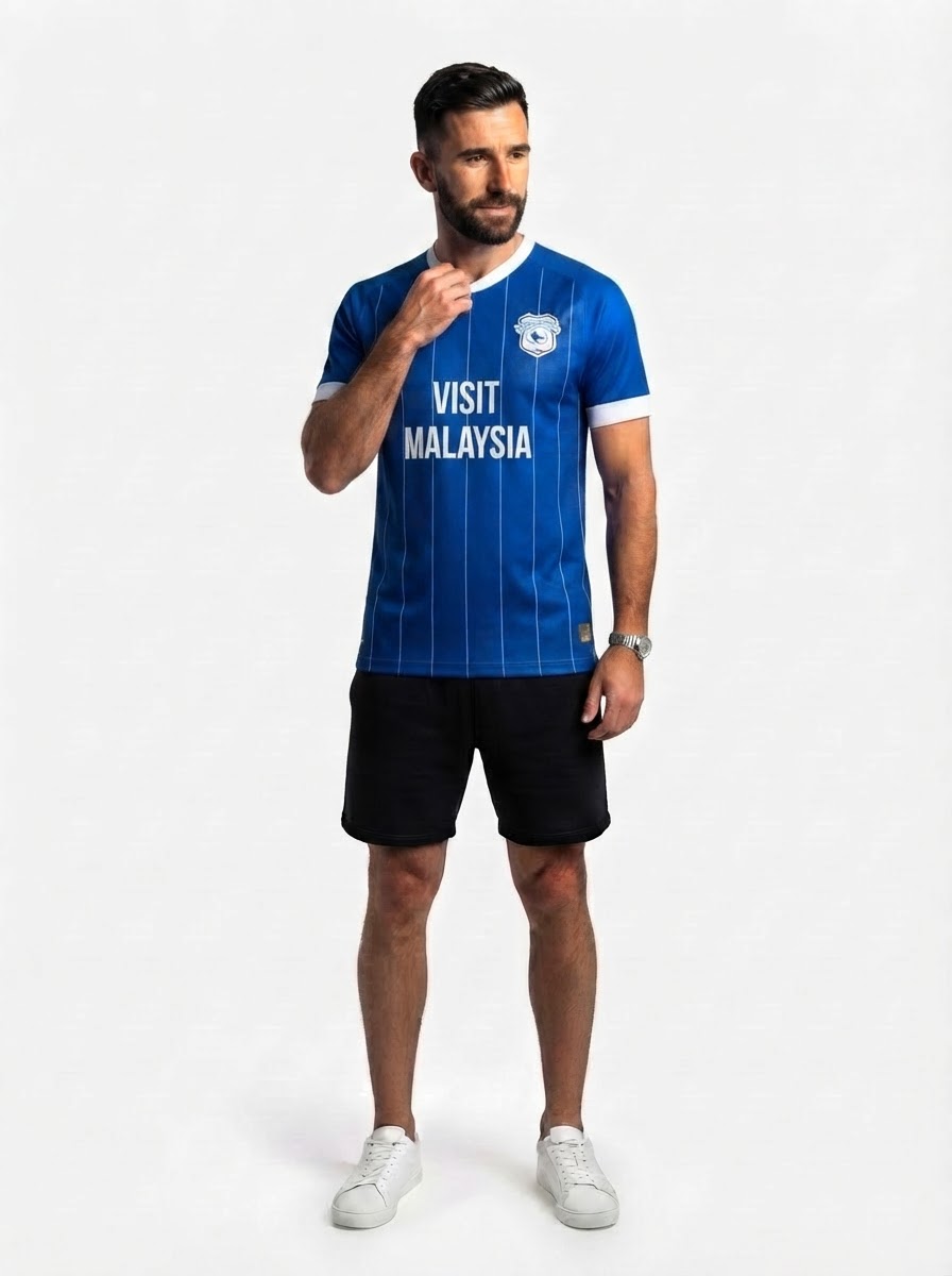Cardiff City F.C. 2025/26 Home Jersey