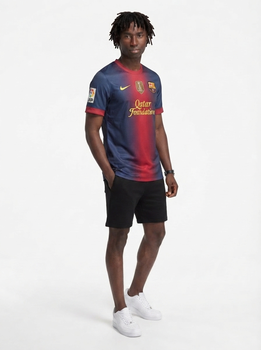 Retrô Barcelona Home 2012/13 – Patch FIFA