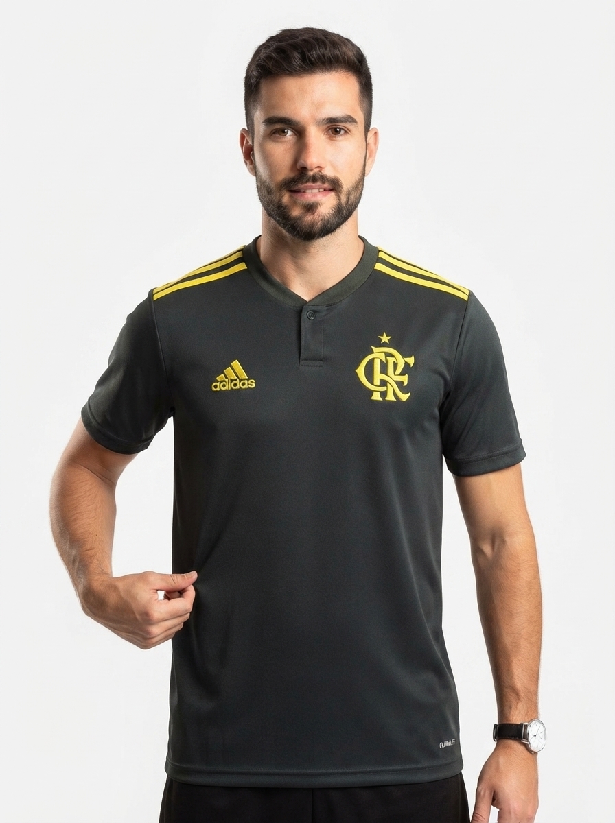 Flamengo 2019/20 Preta - Versao Retro