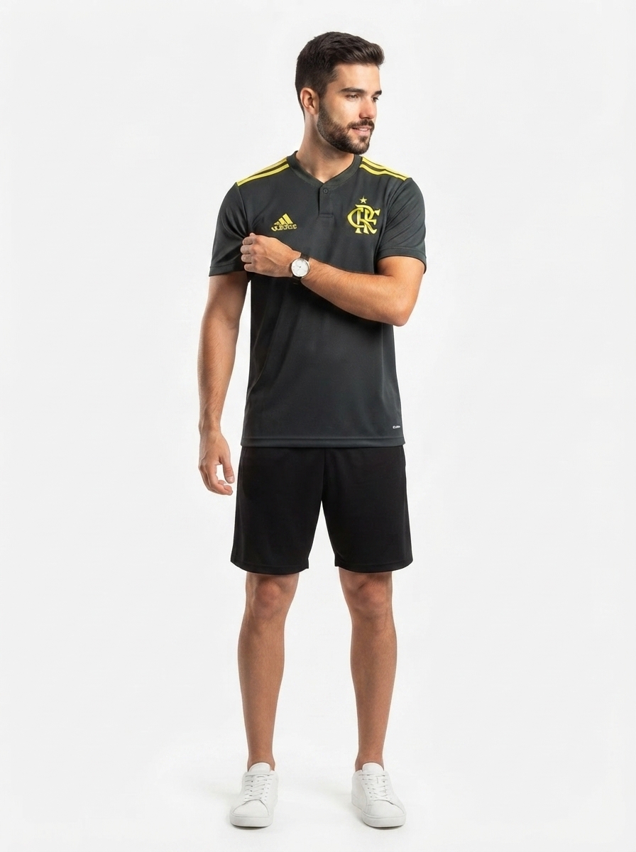 Flamengo 2019/20 Preta - Versao Retro
