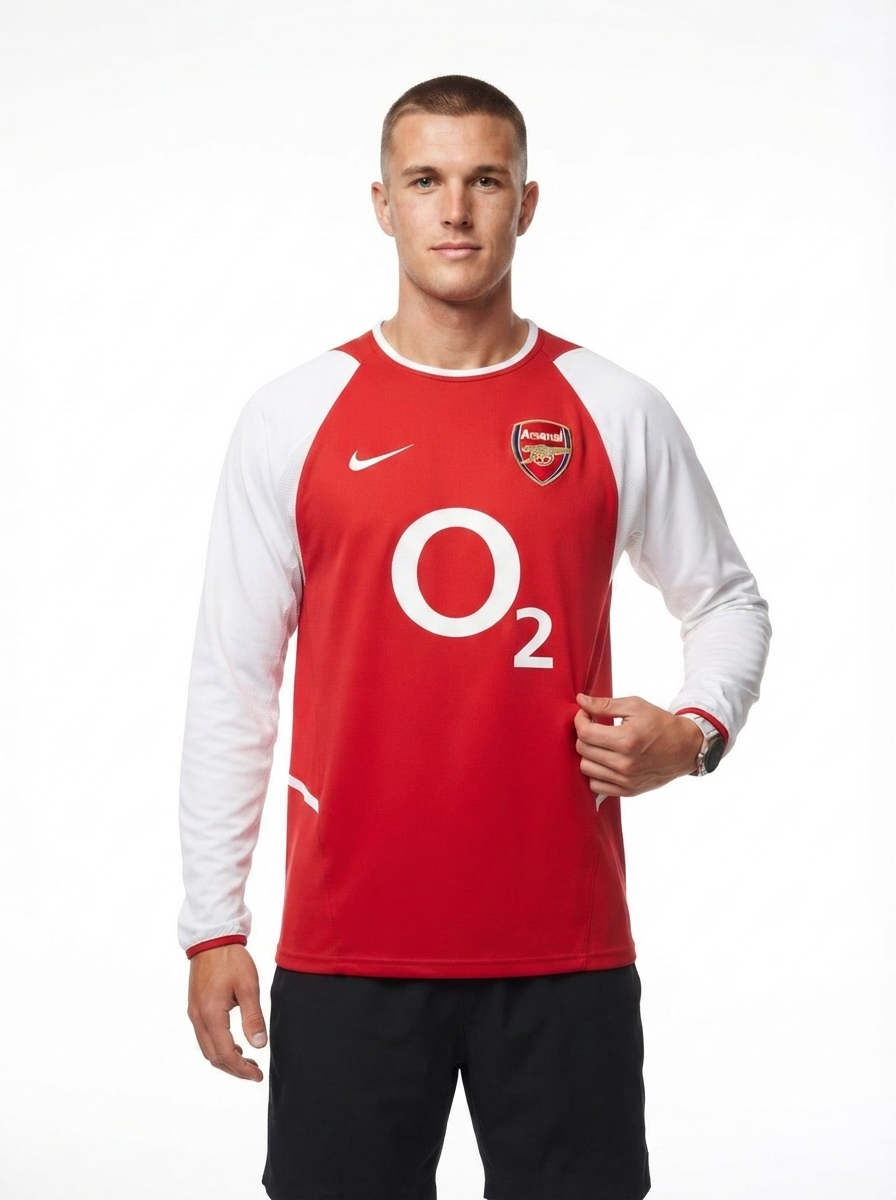 Arsenal 02/03 I Home Jersey - Retro Version