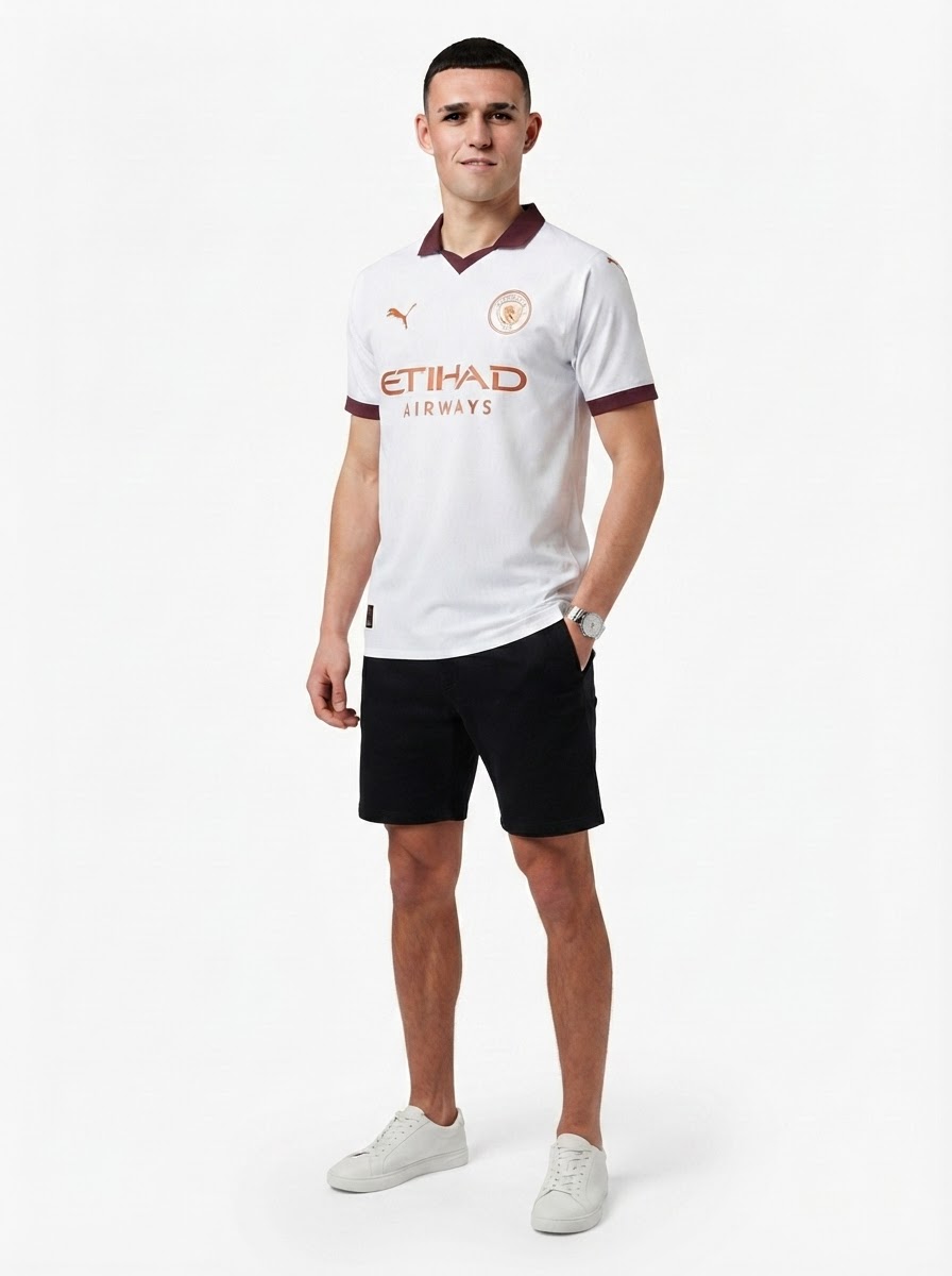 Manchester City 23/24 II Away Jersey - Player Version - Slim Fit