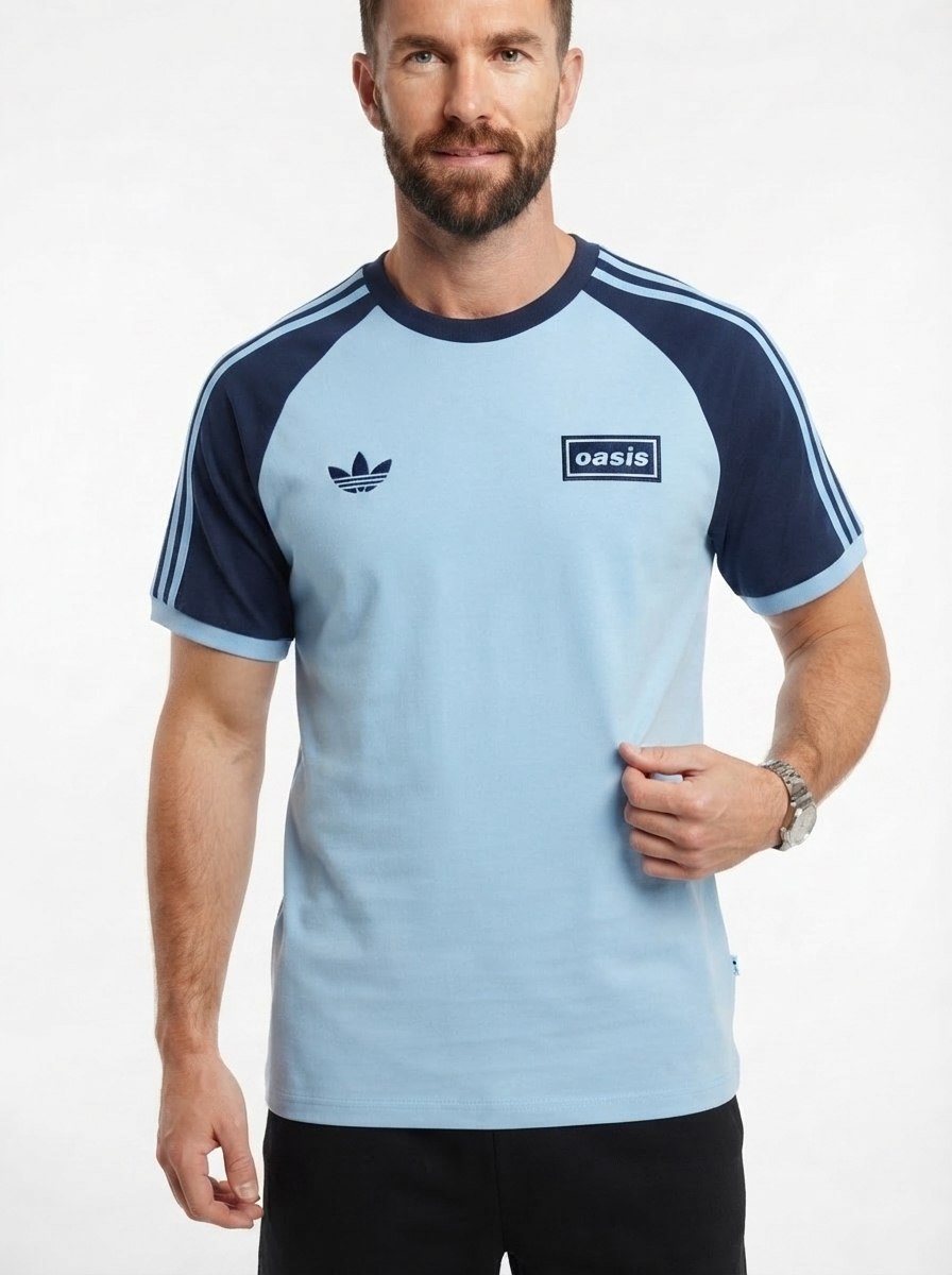 Originals Oasis Edition — Oasis Tour 3-Stripes blue Jersey