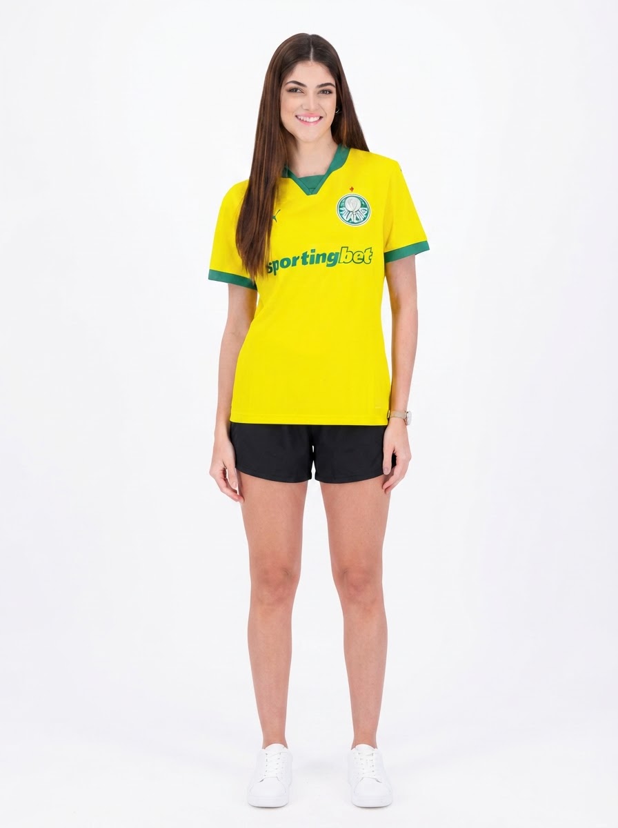 Palmeiras Third Fan Jersey 2025/26 Women's - Fan Version