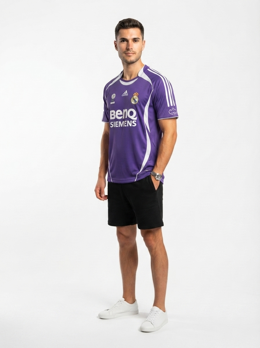 Real Madrid 06/07 II Away Jersey - Retro Version