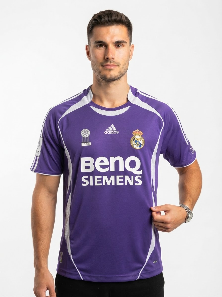 Real Madrid 06/07 II Away Jersey - Retro Version