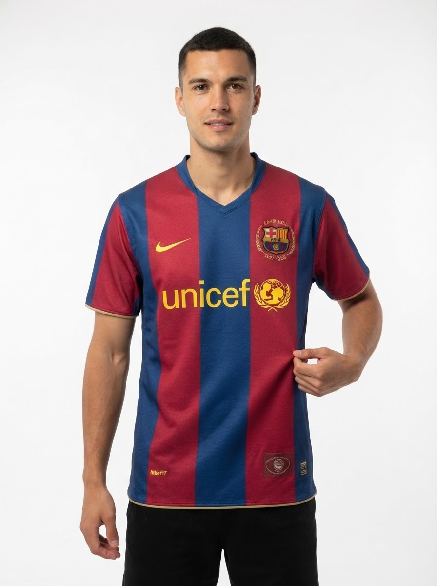 Barcelona 07/08 I Home Jersey - Retro Version