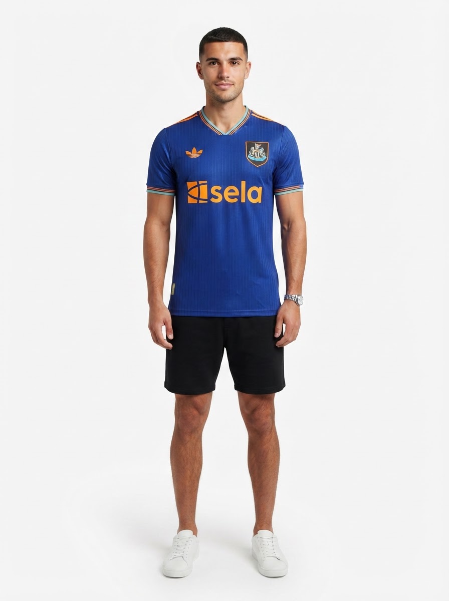 Newcastle United 25/26 II Away Jersey - Player Version - Slim Fit