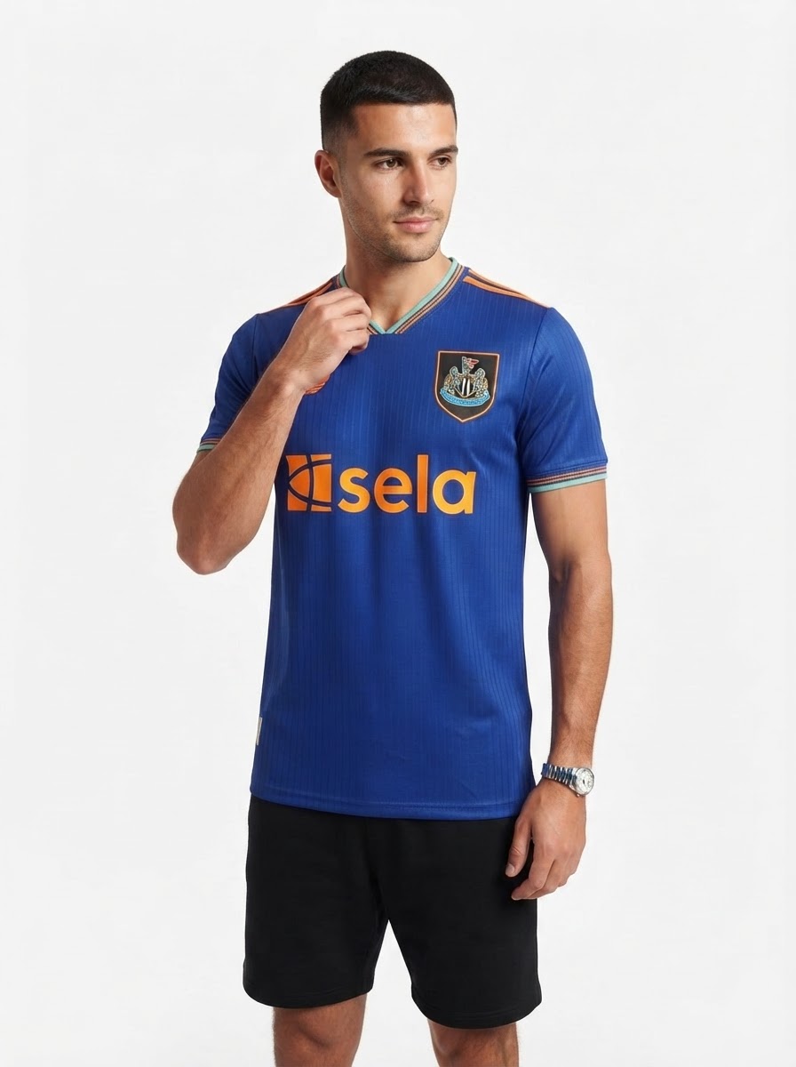 Newcastle United 25/26 II Away Jersey - Player Version - Slim Fit