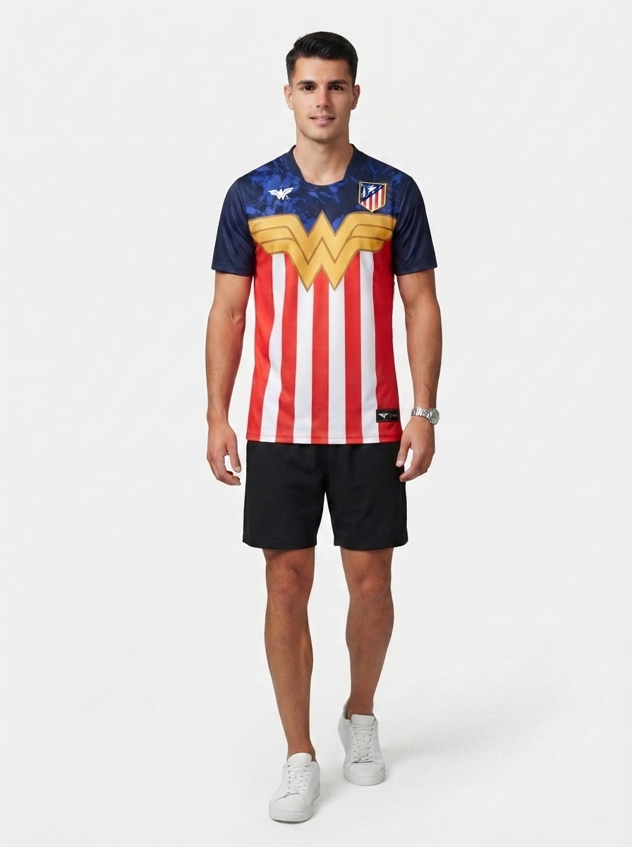 Atletico Madrid 2025/26 Fantasyt Wonder Woman Jersey