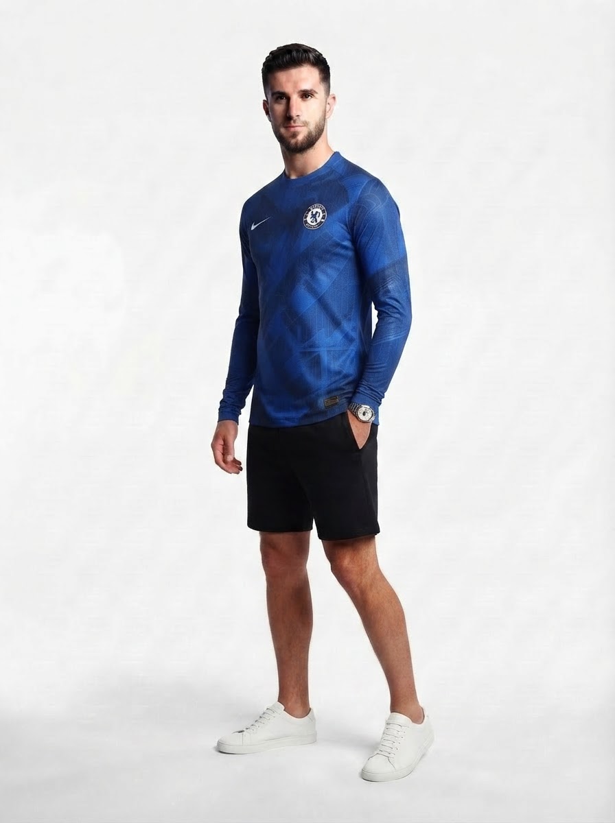 Chelsea Home Long Sleeve Jersey 2025/26