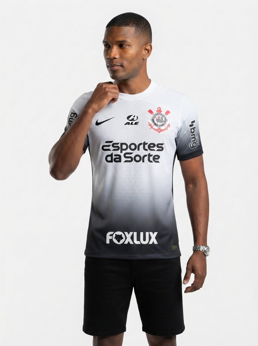 Jersey Corinthians 2024/25 I Player [Slim Fit] with Sponsors [Slim Fit]