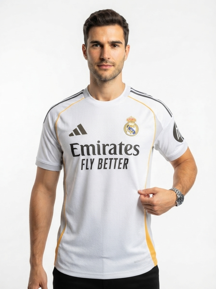 Real Madrid 25/26 I Home Jersey - Player Authentic Player [Slim Fit] Player [Slim Fit] Player [Slim Fit] Version - Slim Fit