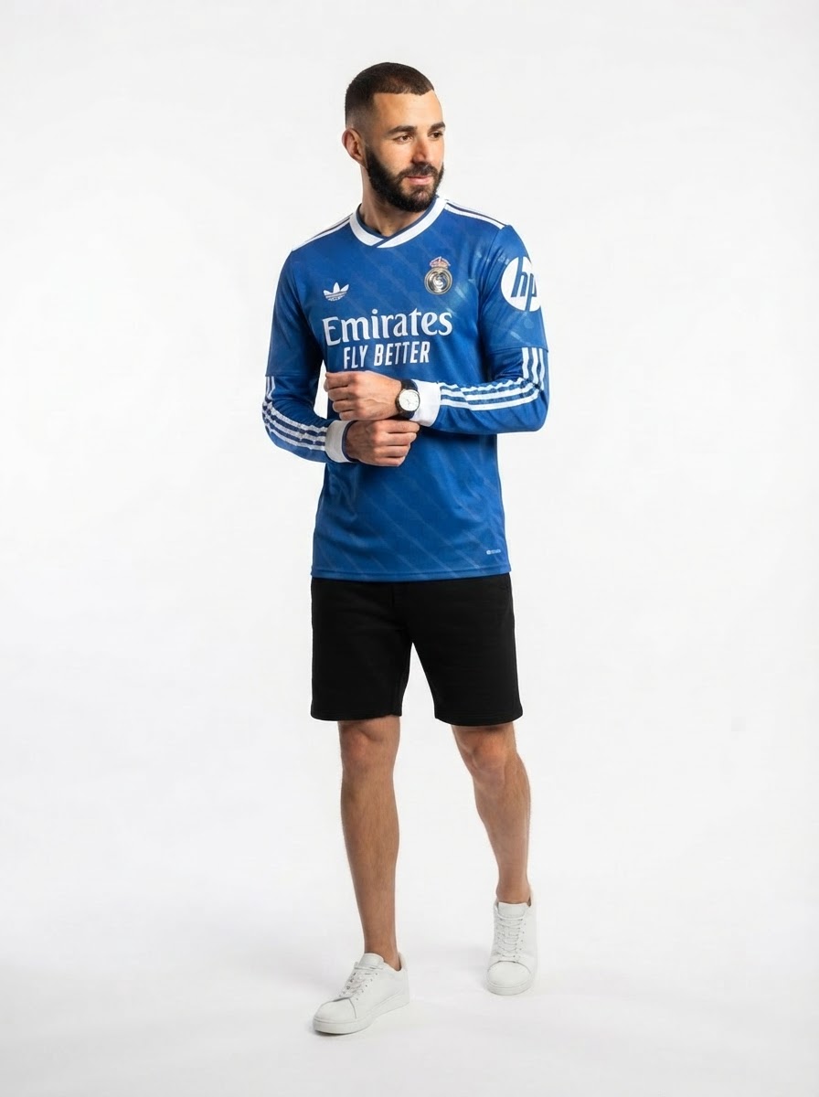 Real Madrid Third Long Sleeve Fan Jersey 2025/26 Originals
