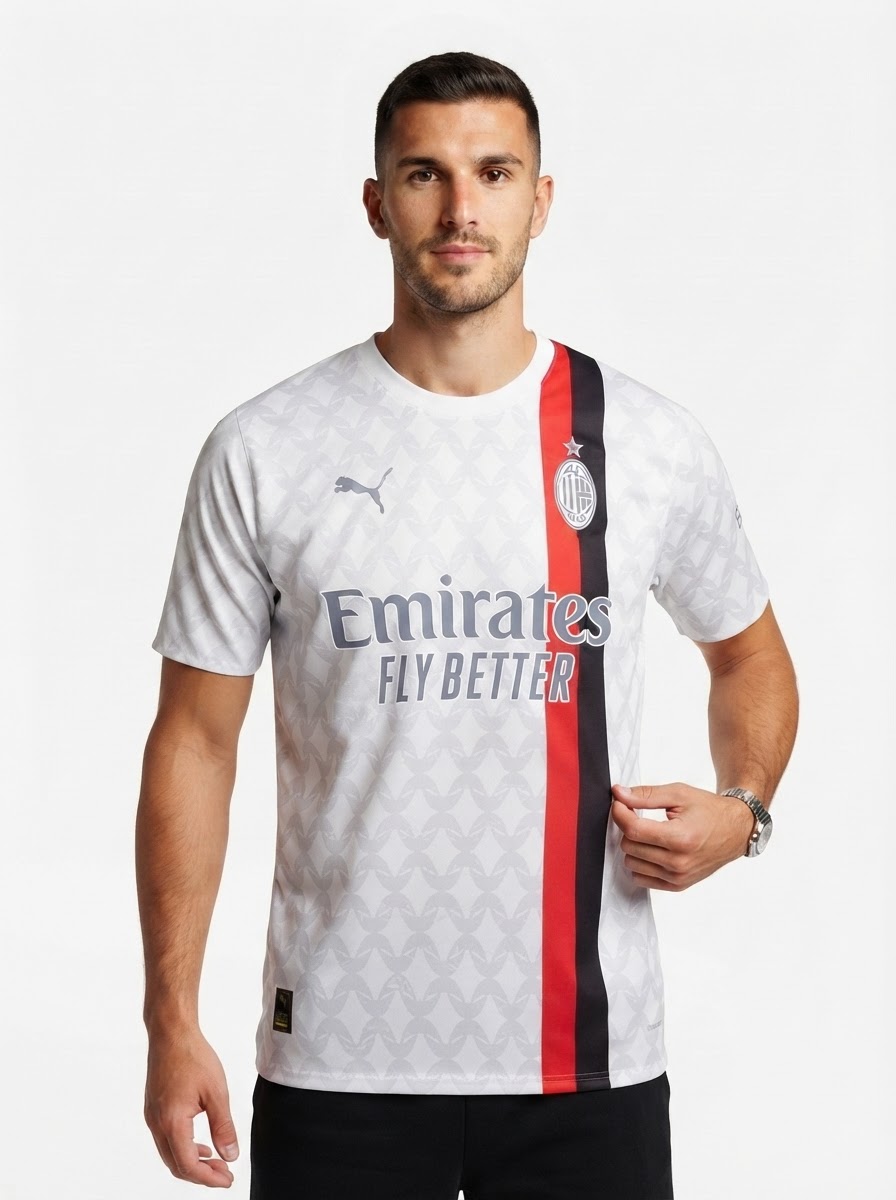 AC Milan 23/24 II Away Jersey - Player Version - Slim Fit