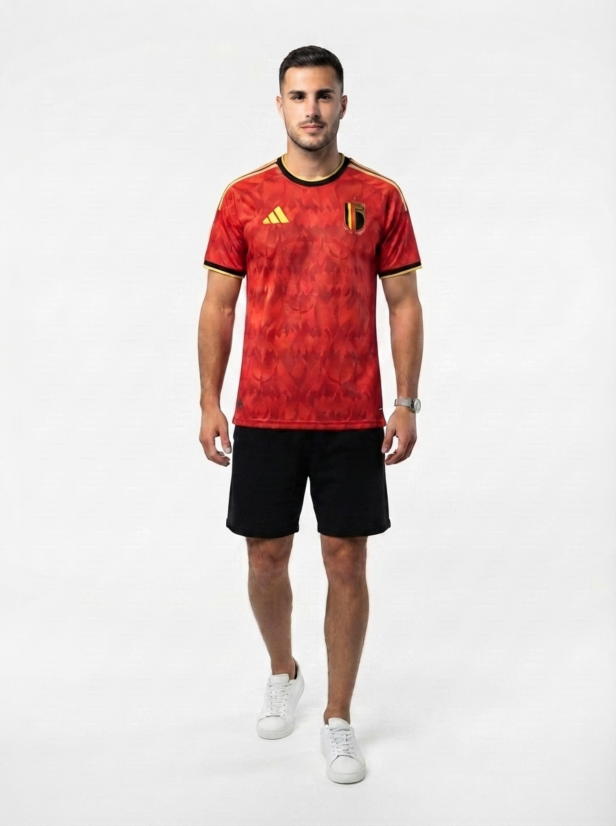 Belgium Home Authentic Player [Slim Fit] Player Shirt 2026 World Cup