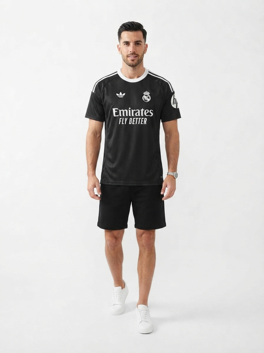 Real Madrid 2025/26 Training Jersey - Black