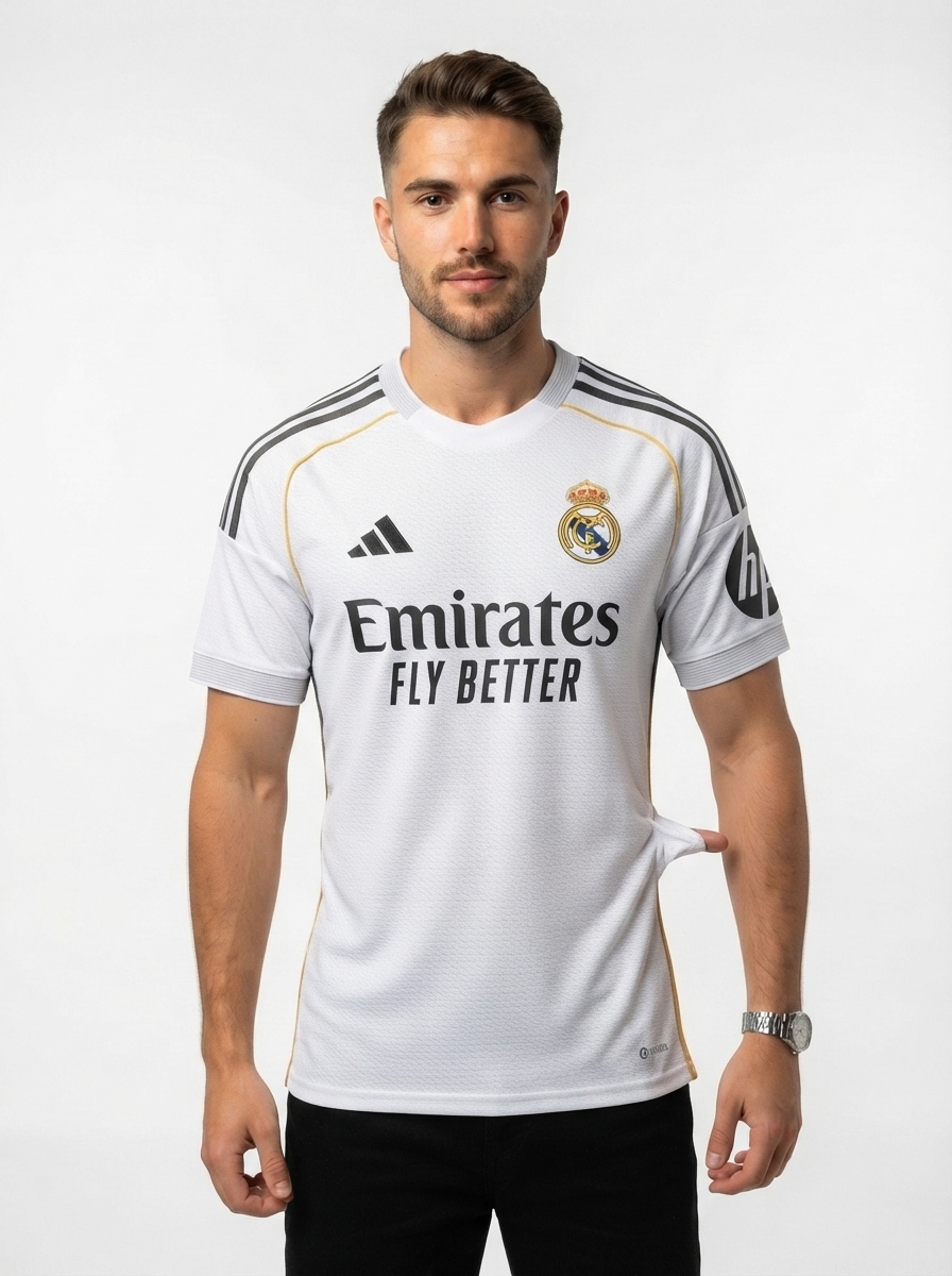 Real Madrid 25/26 I Home Jersey - Fan Version