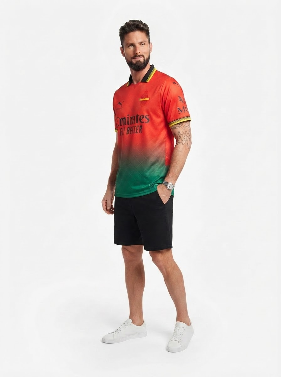 AC Milan 25/26 Commemorative Edition Jersey - Red - Fan Version
